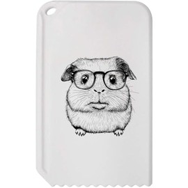 Azeeda 'Guinea Pig Wearing Glasses' Plastic Ice Scraper (IC00038668)