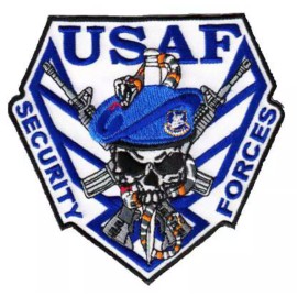 N/A USAF Security Forces (1970s) Squadron Patch – With Hook and Loop