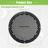 X AUTOHAUX Universal 6" Car Speaker Grills Cover Mesh Round