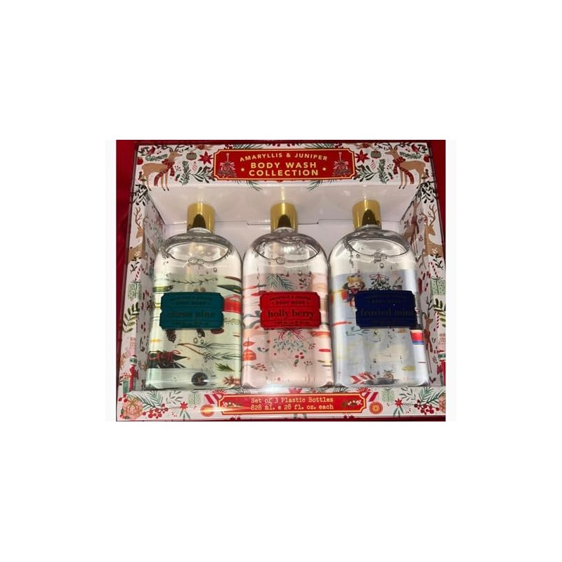 AMARYLLIS & JUNIPER BODY WASH COLLECTION