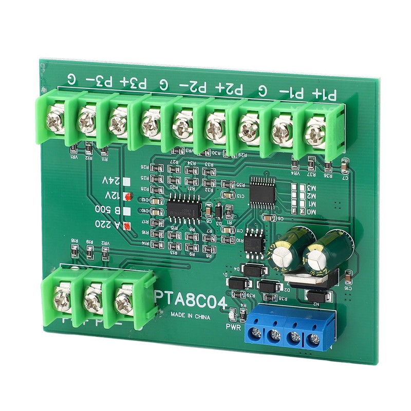 4 Channel PT100 RTD RS485 Temperature Sensor Board Temp Acquisition