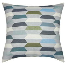 TPO Design Sunbrella Precise Galaxy Outdoor Pillows, Sunbrella Pillows, Home Decor Pillow for Outdoor Patio Furniture, (14x14 small)