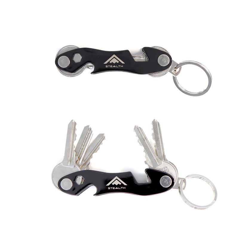 Stealth Pocket Key Holder Organiser - Premium Compact Minimalist Keys