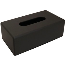 Ikeda 22000 Tissue Case, Tissue Box, Black, Approx. 10.0 x 5.2 x 3.3 inches (25.6 x 13.3 x 8.5 cm), Made in Japan