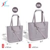 20L Leakproof Insulated Tote Bag, SIYUAN Large Capacity Water-Resistant Soft
