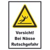 Vorsicht Bei Nässe Rutschgefahr Sign A3 (297 x 420 mm)