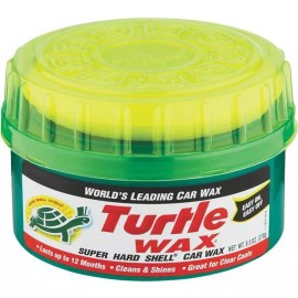 Turtle Wax Super Hard Shell (3)- Turtle Wax 9.5 Oz Super Hard Shell Car Pickup Truck Wax Paste T223R