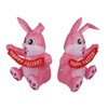 4.9ft Easter Inflatable Bunny Happy Easter Bunny Decoration Outdoor Blow