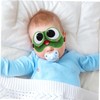 LALAFINA 2pcs Cartoon Eye Mask Lovely Sleeping Eye Mask Lightweight