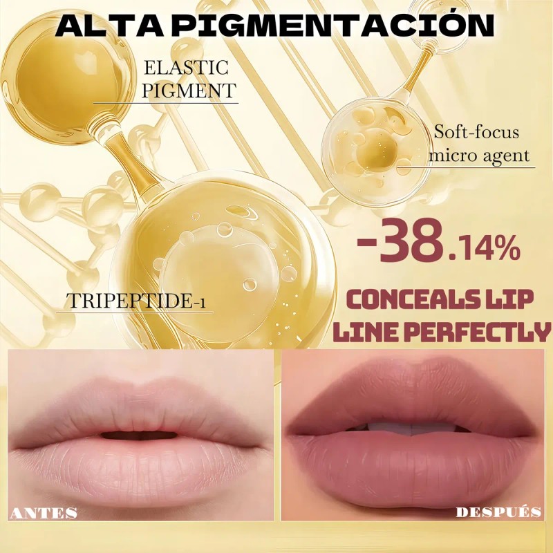 Abcify Labial Líquido Matte Labial Indeleble Labial 24 Horas
