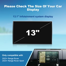Coleya (2Pack) Updated 2023 2024 Range Rover Screen Protector for Range Rover (SE/Autobiography/First Edition/SV) 13.1-inch Curved Touchscreen, 2023 2024 Range Rover Sport Accessories High Clarity