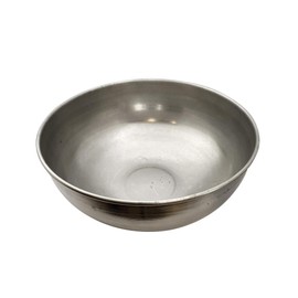 Pier: Iron bowl, large (diameter 8.3 inches (21 cm), bowl used to mix henna powder, iron