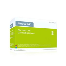 nutrimmun MUCOZINK Powder (30 x 20 g) - Dietary Supplement for Skin and Intestinal Mucosa - Vitamins and Minerals for Micronutrient Supply Plus Amino Acids Glutamine and Taurine