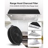 Range Hood Charcoal Filter Fit for MCBON IE71 IE71-BLACK TE77