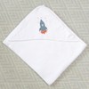 Azeeda 'Rocket Launching Into Space' Baby Hooded Towel (HT00027908)