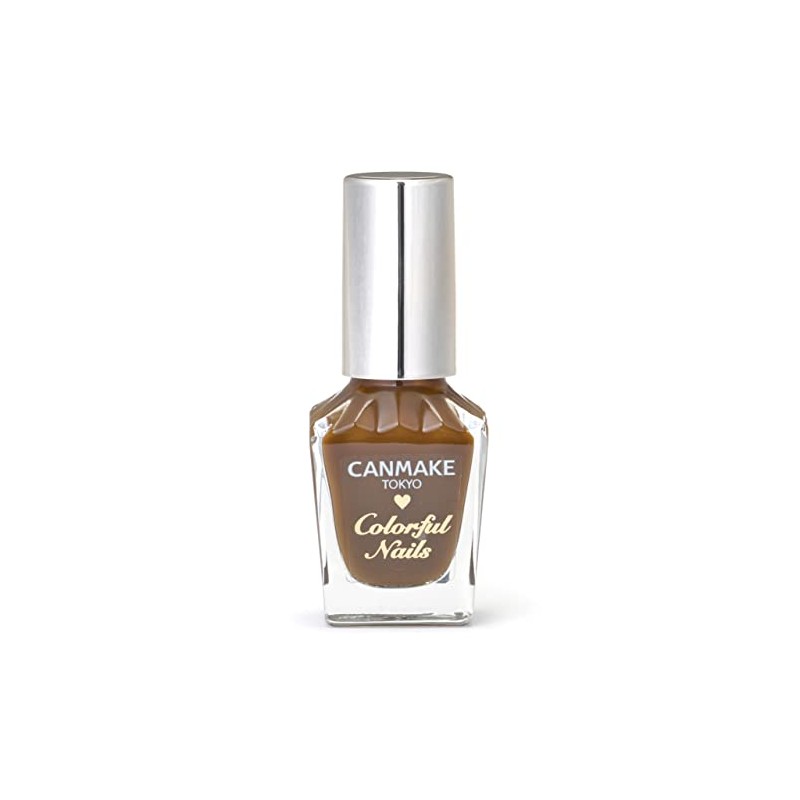 Canmake Colorful Nails N74 Clame Brule, High Color, Quick Drying,