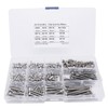 450pcs M3 Stainless Steel Cup Head Hex Socket Screw with