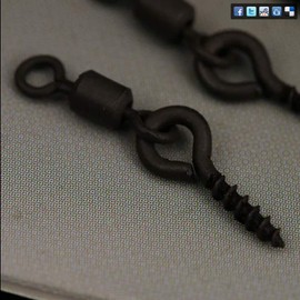 Gardner Covert Anti-Glare Mini Flexi Bait Screws x 10