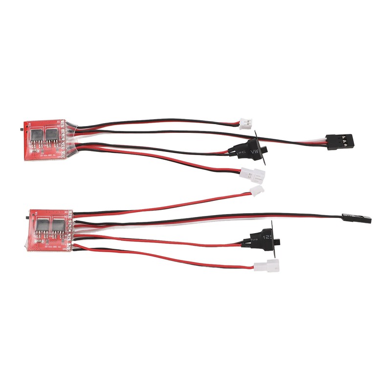 2pcs 30A Micro Brushed ESC Winch Control Bidirectional ESC Speed