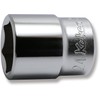 Yamashita Industrial Research Institute Hexagonal Socket 4400M-24 Drive: 0.5 x Total Length: 1.7 x Standard 0.9 inches (42 x 24 mm)