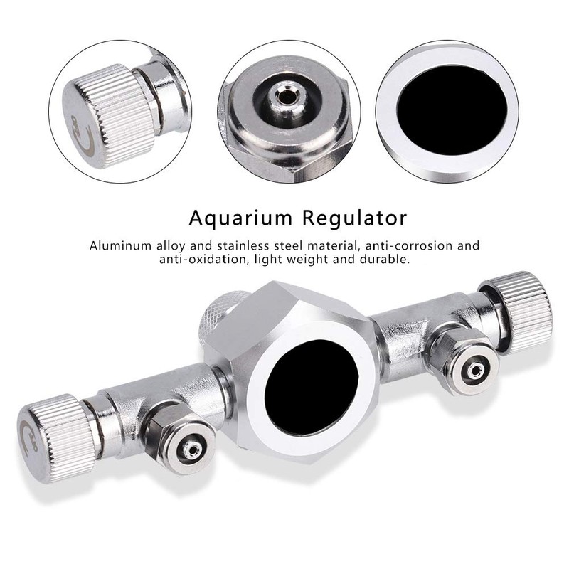 Zerodis CO2 Splitter Multi-Way Splitter CO2 Multi Pass Splitter Aquarium