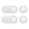 sourcing map 10pcs Car Polisher Bonnet Buffing Pad Lamb's Wool