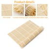 LZYDKH 6PCS Sushi Mat, Sushi Rolling Mat 24cm x 24cm