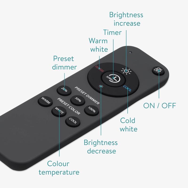 Navaris Flush Mount Ceiling Light - 12.6" Diameter Drum Lamp