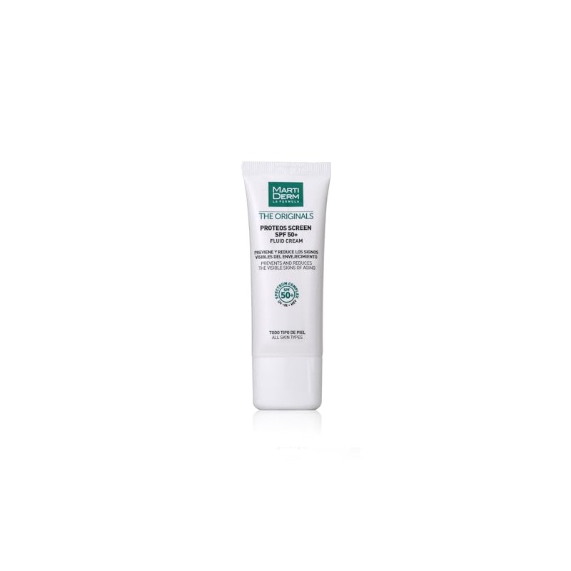 MartiDerm Proteos Screen SPF 50+ - Crema antiedad con protector