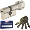 ABUS EC660ECK660Profile Knob Cylinder Length (A/B) C = 75mm with
