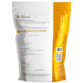 Curcuma en Polvo 100% Natural y Orgánica | Contiene 500g | BULK SUPERFOODS | Organic Turmeric Powder | Premium Natural Food | Superalimento de Alta Calidad