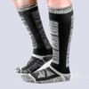YUEDGE Merino Wool Snowboarding Ski Socks Knee High Thermal Hunting