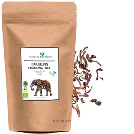 tea`s finest® Black tea Darjeeling garden tea Chamong FTGFOP1 First Flush - Organic (500 g)