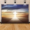 Renaiss 10x8ft Holy Light Cross Backdrop for Photoshoot Kids Christian