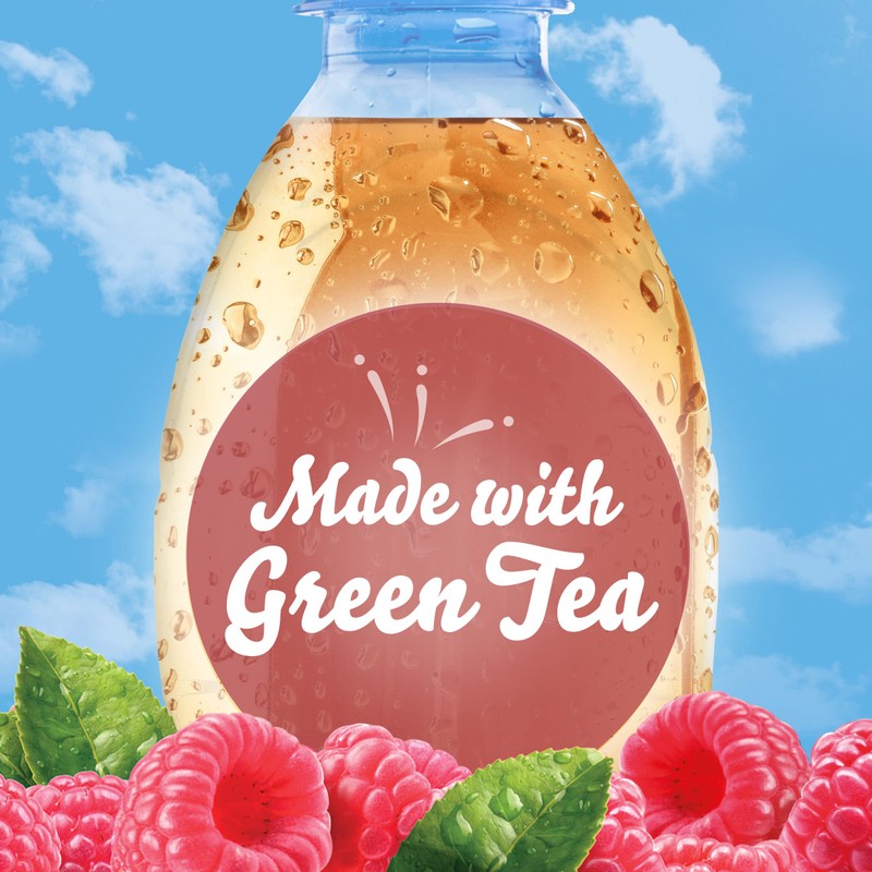 Crystal Light Raspberry Green Tea Naturally Flavored Powdered Drink Mix,
