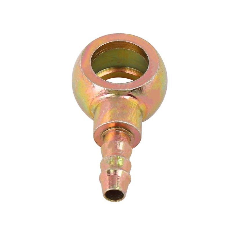 X AUTOHAUX 2pcs 7.5mm ID Hose Nozzle 14mm Banjo Fitting