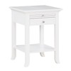 Convenience Concepts American Heritage Logan End Table with USB Ports