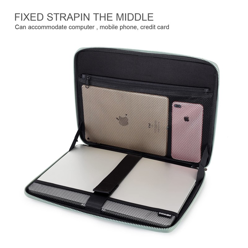 DOMISO 17.3 inch Laptop Sleeve Case Water-Resistant Shockproof Notebook Case
