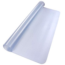 Yescom Rectangle PVC Floor Mat Protector for Hard Wood Office Desk Chair 60"x46" 2 Pack