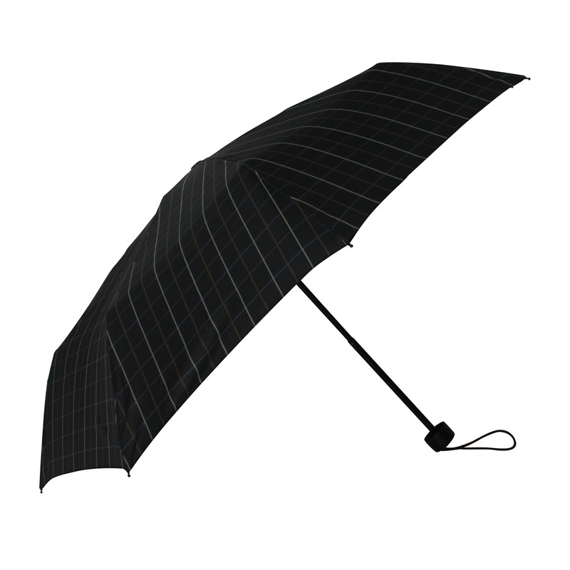 Happy Rain Umbrella Collapsible Umbrella Super Mini Men's 42068 Black