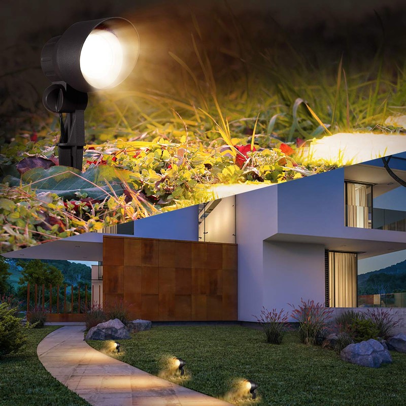 Outdoor Landscape Lighting Low Voltage Garden Landscape Lights Spotlight Uplight,