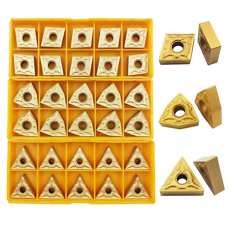 5/8" 36PCS Indexable Carbide Lathe Turning Tool Insert Holder Bit