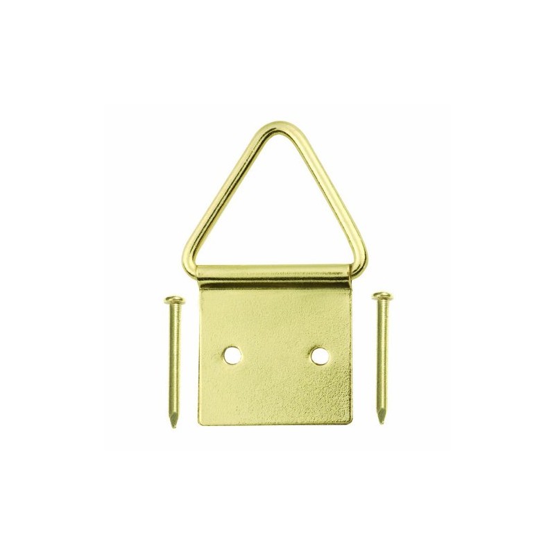 Ook 50204 Small Brass Plated Ring Picture Hanger