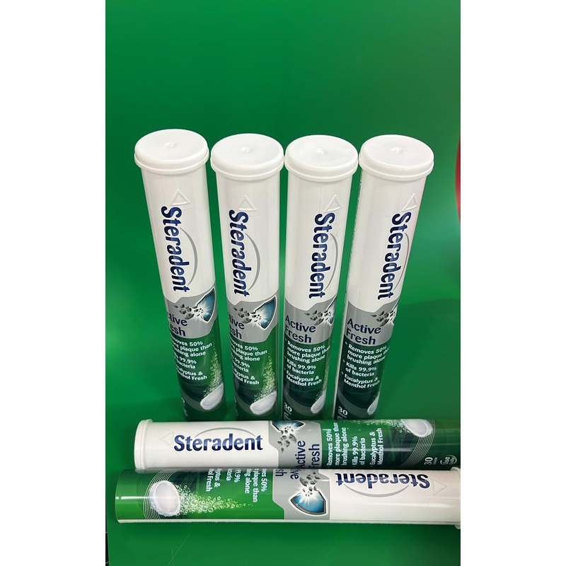 Steradent Active Fresh Denture Cleaning Tablets 30 - Daily Denture