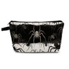 YULUENZE Gothic Spider Makeup Bag Cute Small Organizer Bag with