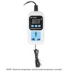 Temperature Controller Automatic Adjustable Digital Display Electronic Socket Thermostat for