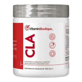 Vitamin Boutique CLA Suplemento alimenticio con ácido linoleico conjugado 90 cápsulas de 1000mg