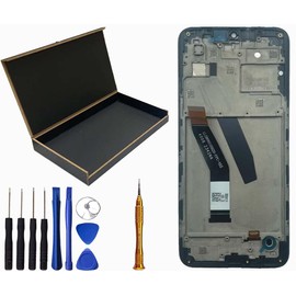 SECRETIGER LCD Screen Display Touch Digitizer Frame Assembly Replacement for B1550VL - BLU View Speed 5G LCD Screen 6.5"