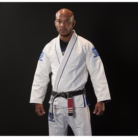 SHOGUN Fight Jiu Jitsu Gi Tao Premium 450g Pearl Weave Cotton BJJ White, A5