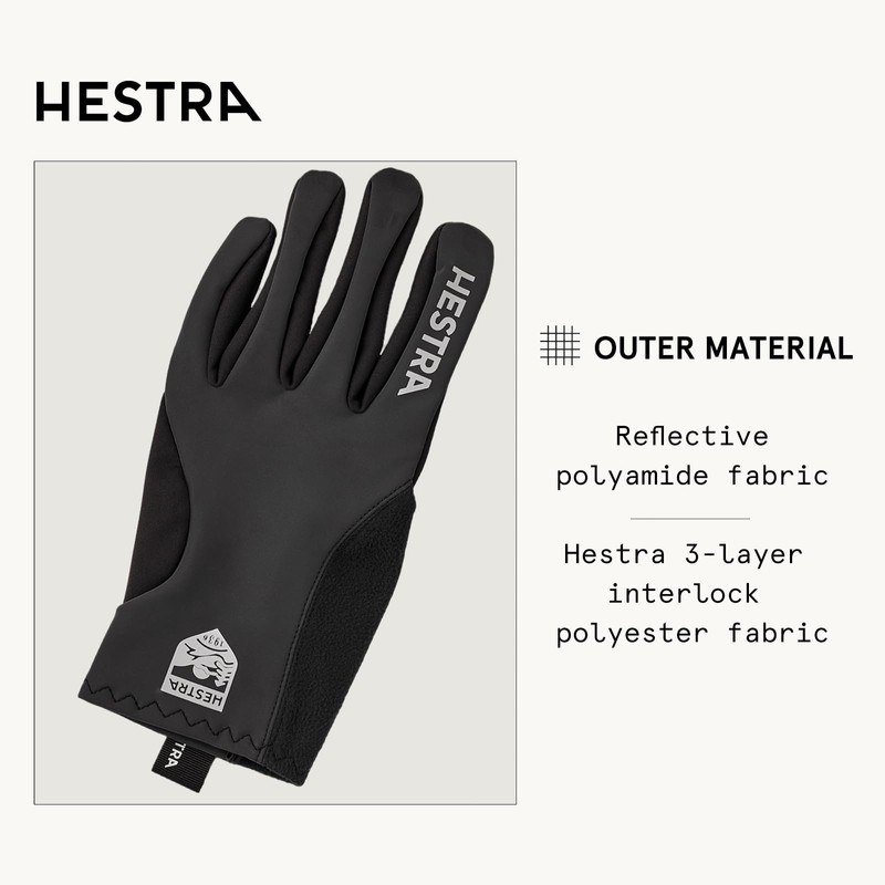 Hestra Bike Runners All Weather Glove - Visibility Yellow |